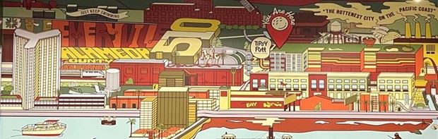 Mural at Tipsy Putt